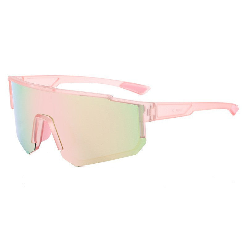 Damen Sportliche Schutzbrille mit innovativem, breiten Rahmen und polarisierenden Gläsern Karnz