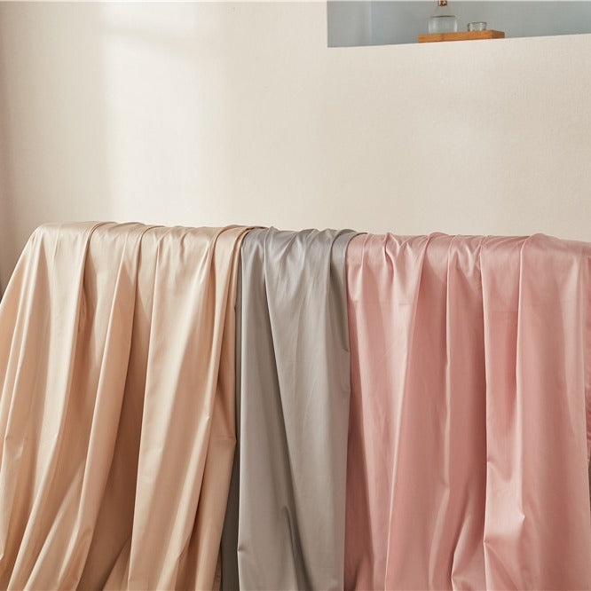 Premium Satin-Feel Bettwäsche- und Kissenbezug-Set mit verstecktem Reißverschluss