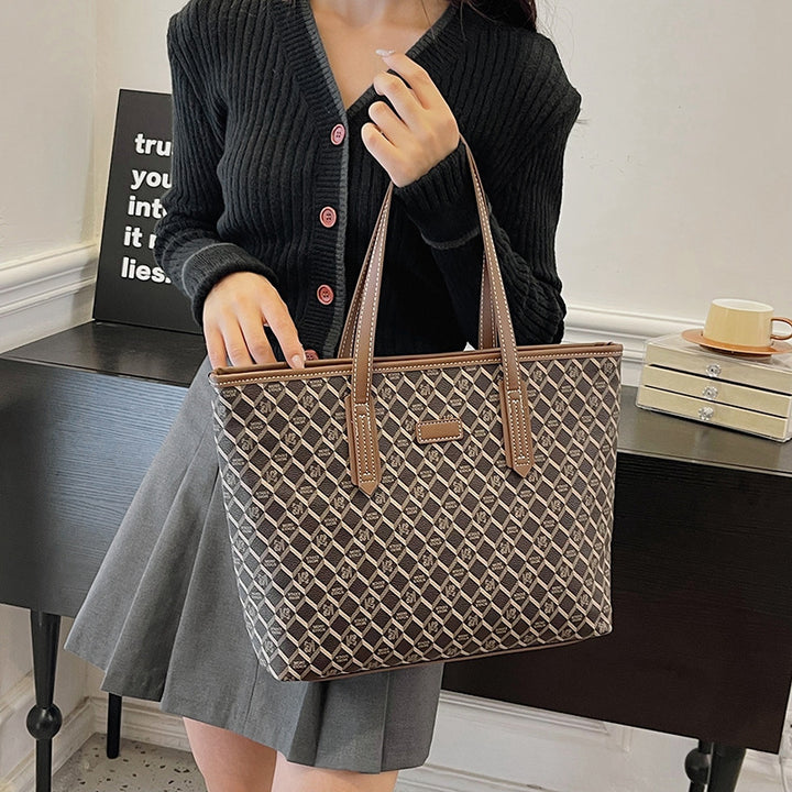 Geräumige Designer-Shopper-Tasche