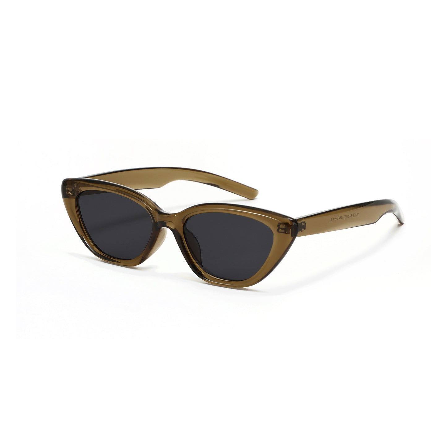 Damen Cat-Eye Sonnenbrille mit transparentem Design Karnz