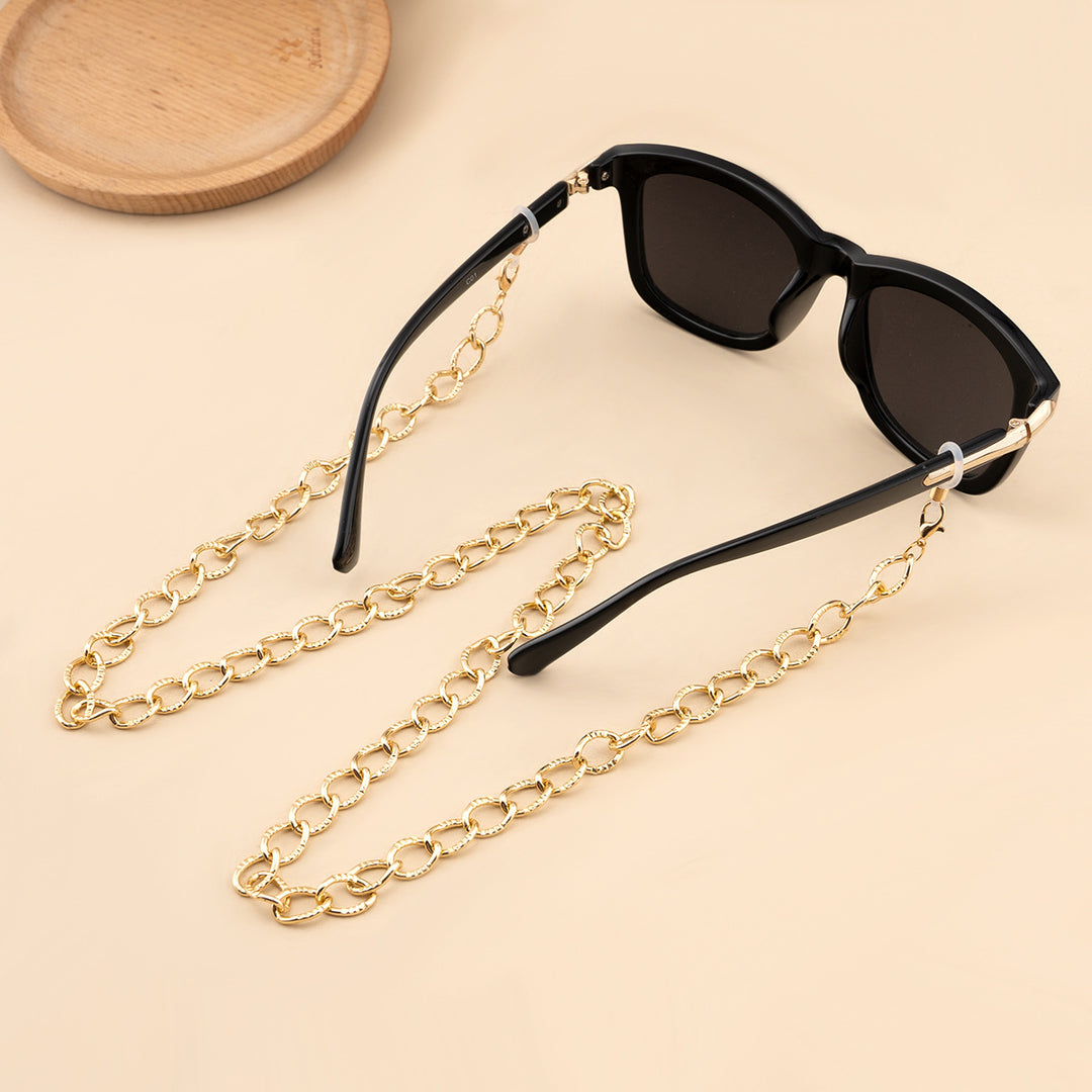 Chunky Metall Brillen Kette Karnz