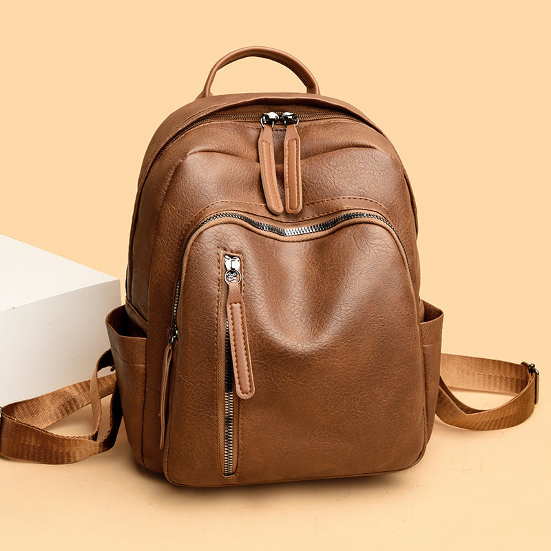 Vintage Leder Rucksack Karnz