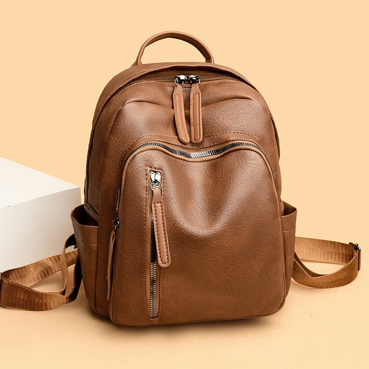 Vintage Leder Rucksack Karnz