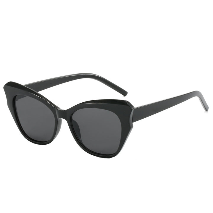 Damen Cat-Eye Sonnenbrille mit extravagantem Verspiegelungsdesign Karnz