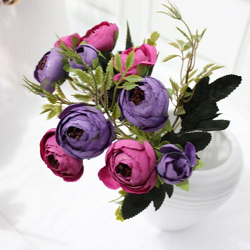 Lebensechter Floral Dekorativem Strauß
