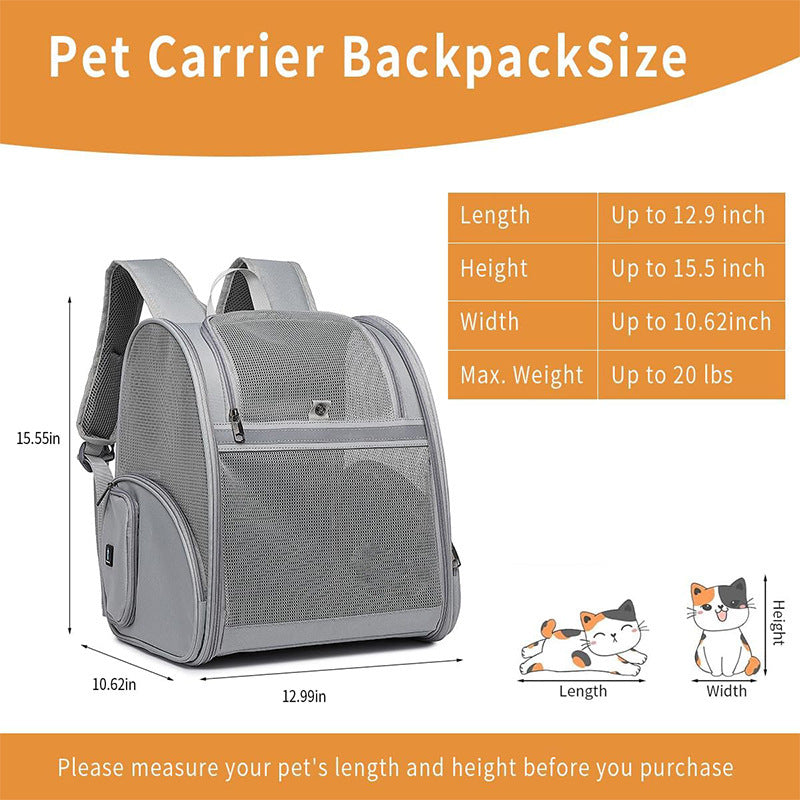 Tragbarer Haustierreise-Rucksack Karnz