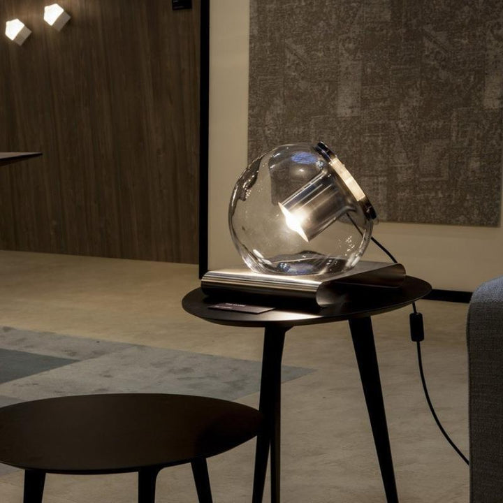Moderne Glas Sphere Tischlampe