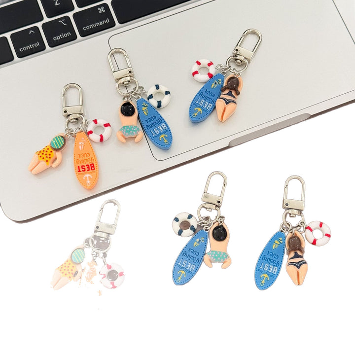 Schlüsselanhänger mit Kreativem Schwimmmotiv Karnz