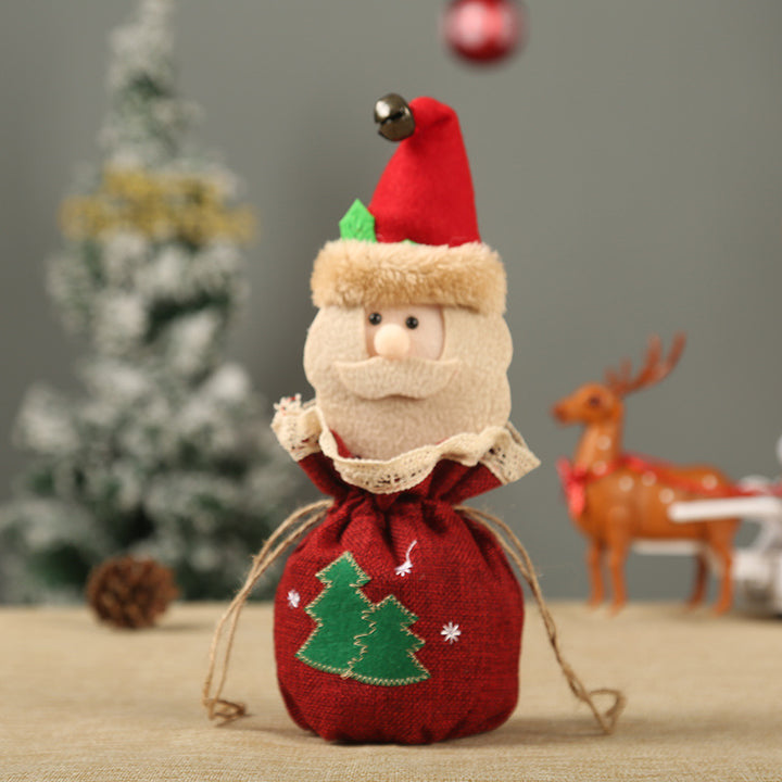 Niedlicher Weihnachtsgeschenkesack im Rentier-Design Karnz