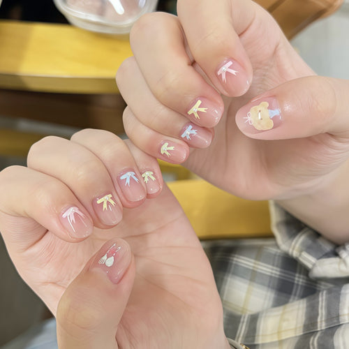 Elegantes Press-On-Nagelset 1790745420