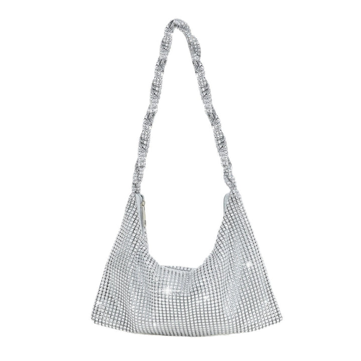 Glänzende Strass-Handtasche