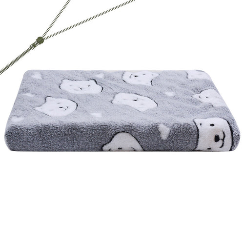Weiches Plüschdecke Hundebett