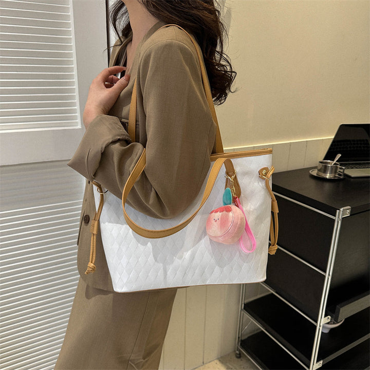 Gepolsterte Muster Handtasche Karnz