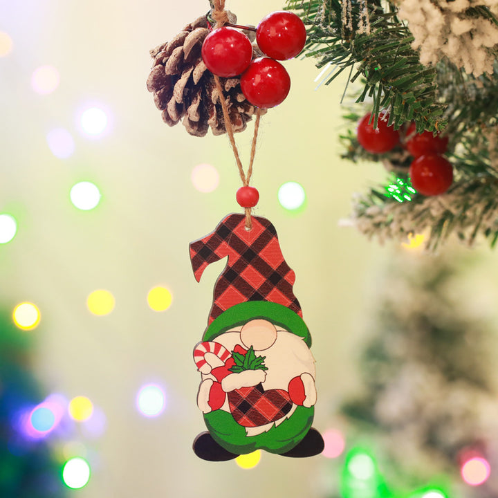 Dekorative Weihnachtsgnom Anhänger Karnz
