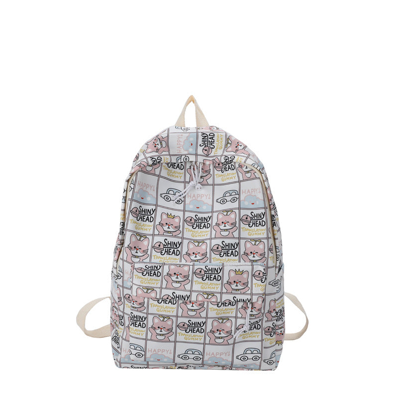 Cartoon gemusterten Rucksack Karnz
