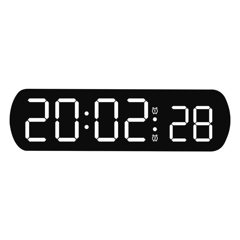 Digitaler Funkwecker mit mehrfarbigem LED-Display Karnz