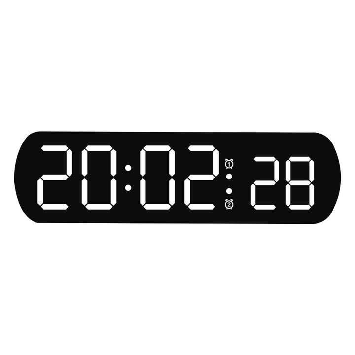 Digitaler Funkwecker mit mehrfarbigem LED-Display Karnz
