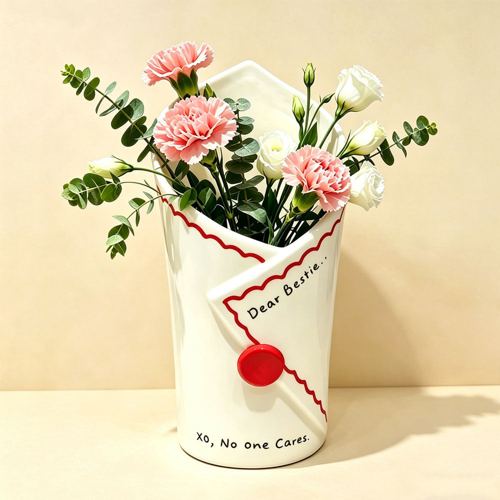 Einzigartiger Buchstabenförmiger Dekorativer Blumentopf