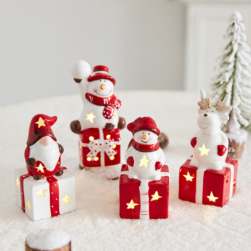 Launischer Weihnachtsmann Gnom Figurine