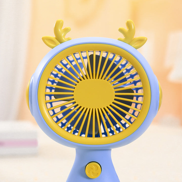 Damen Tragbarer Handventilator mit interaktivem Tierdesign Karnz