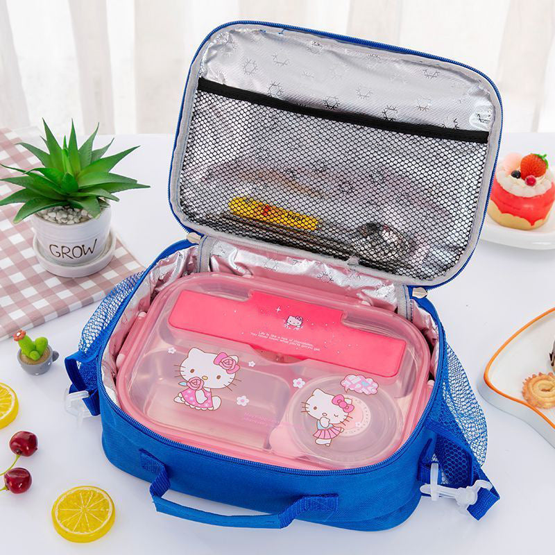 Cartoon isolierte Lunch Tasche Karnz