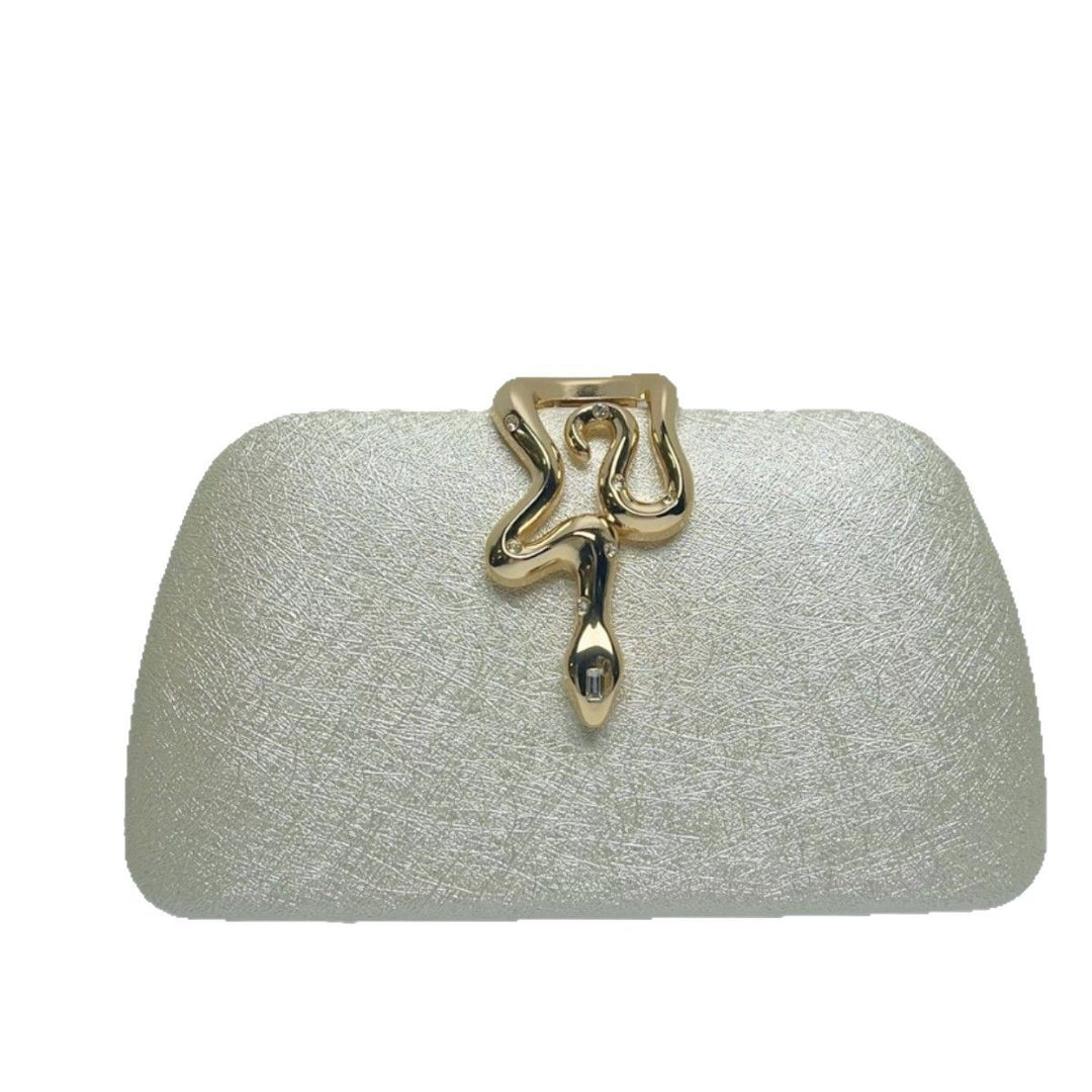 Elegante strukturierte Abend-Clutch