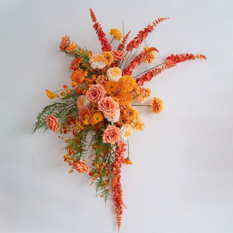 Lebendige Blumen Wanddeko