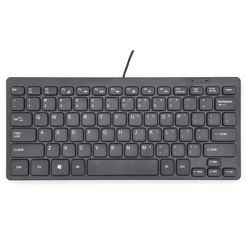 Kabelgebundene Kompakt-Tastatur Karnz