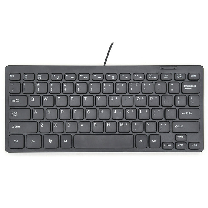 Kabelgebundene Kompakt-Tastatur Karnz