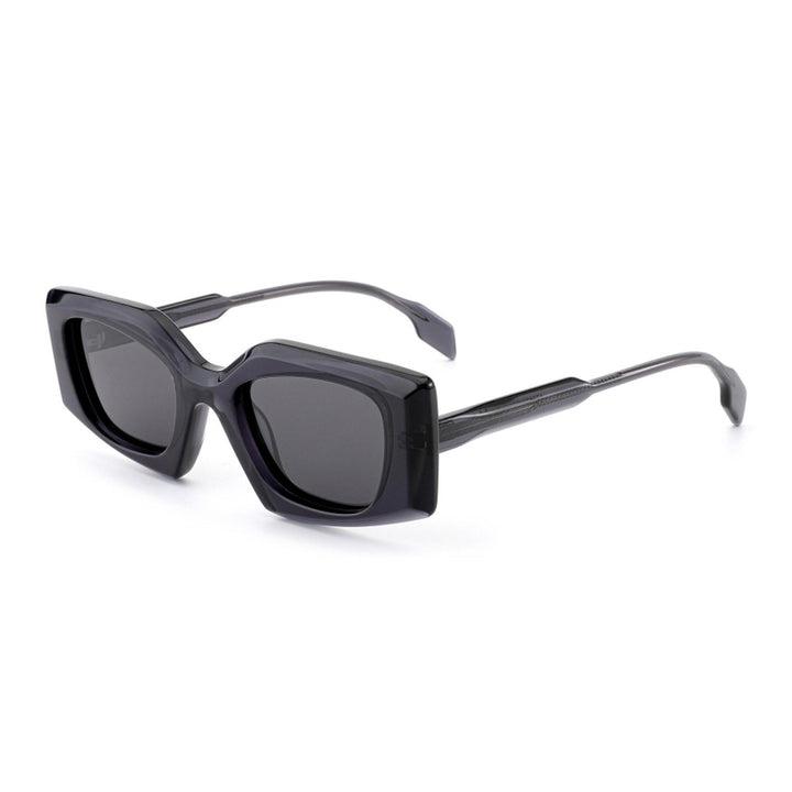 Damen stylish quadratische Sonnenbrille mit innovativem Design und polarisierten Gläsern Karnz