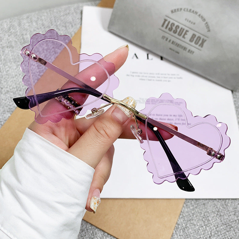 Damen Cat-Eye Sonnenbrille im einzigartigen Herzdesign Karnz