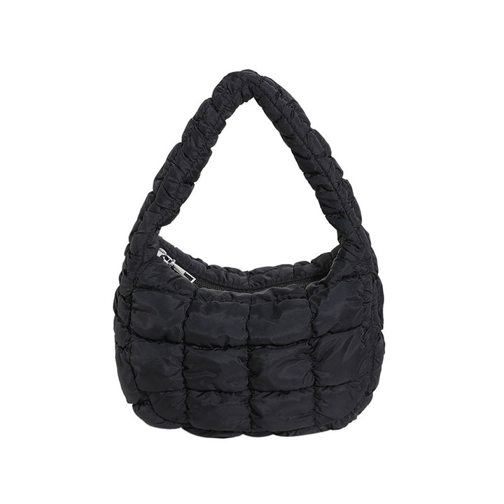 Gepuffte Schultertasche