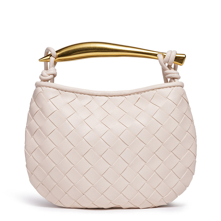Stilvolle geflochtene Handtasche Karnz