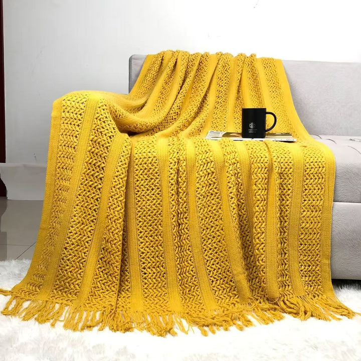 Heim Dekoratives Strickdecke
