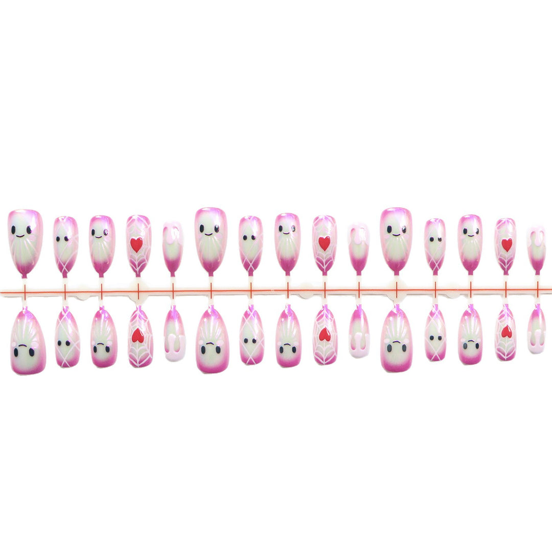 Verspielt Charakter Press-On Nail Art Set Karnz