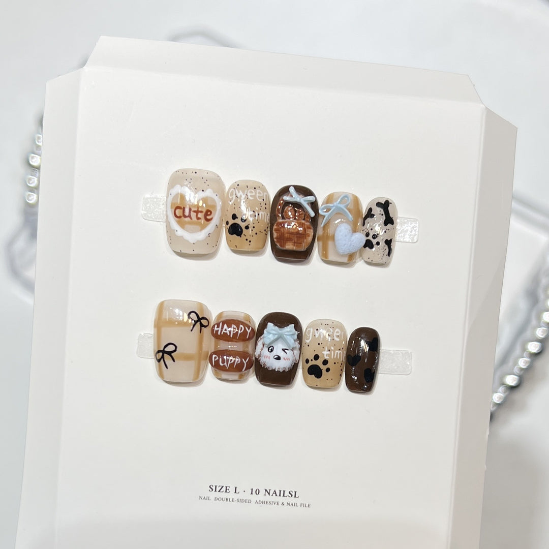 Themen Press-On Nagelkunstset mit Hello Kitty Designs Karnz