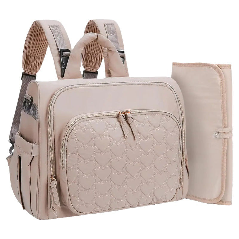 Multi-Funktionaler Windelrucksack mit Wickelmatte Karnz