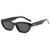 Damen Cat-Eye Sonnenbrille mit elegantem transparentem Rahmen und UV-Schutz Karnz
