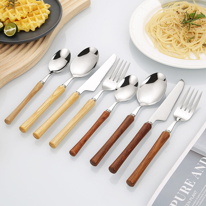 Eleganter Esslöffel mit Ergonomischem Holzgriff Karnz