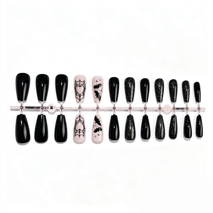 Halloween-Themen Press-On Nagelset Karnz