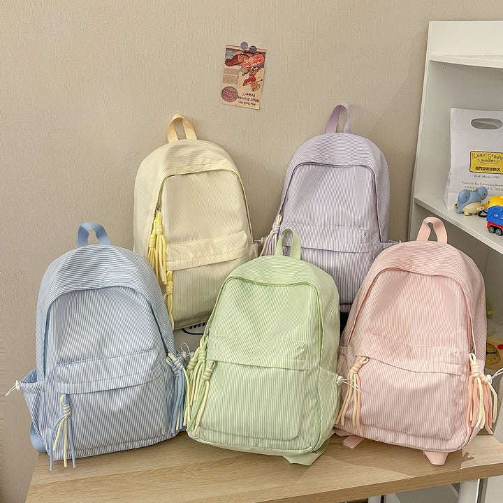 Leichter gestreifter Rucksack Karnz