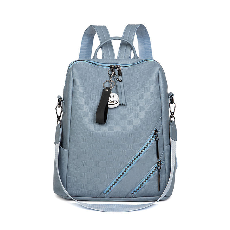 Karomuster Stylischer Rucksack Karnz