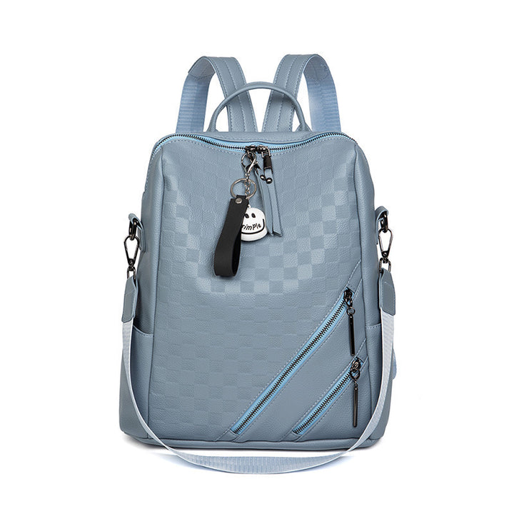 Karomuster Stylischer Rucksack Karnz