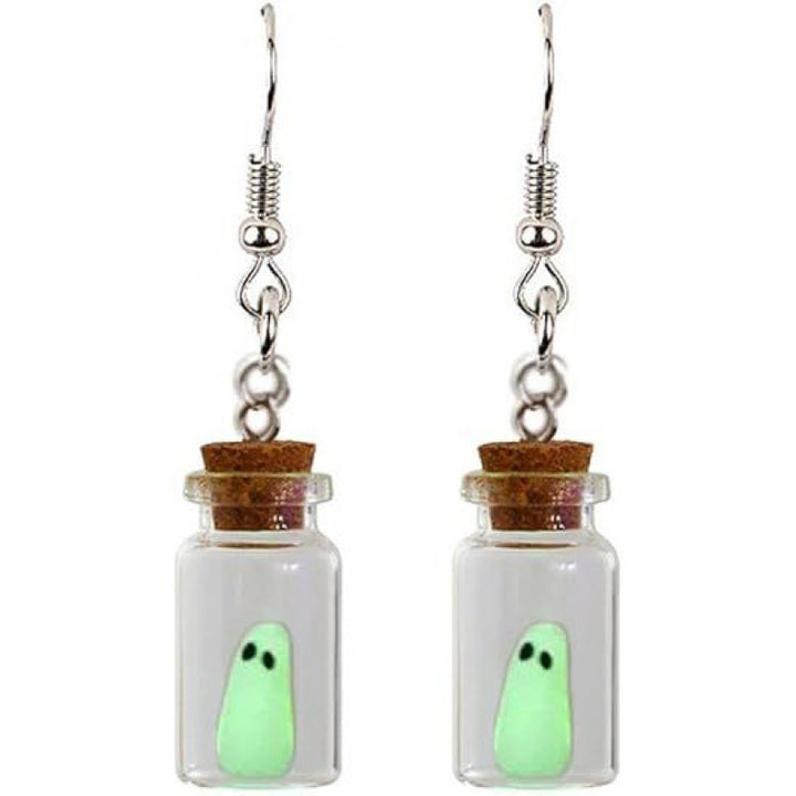 Ghost-In-A-Jar Dangle Ohrringe Karnz