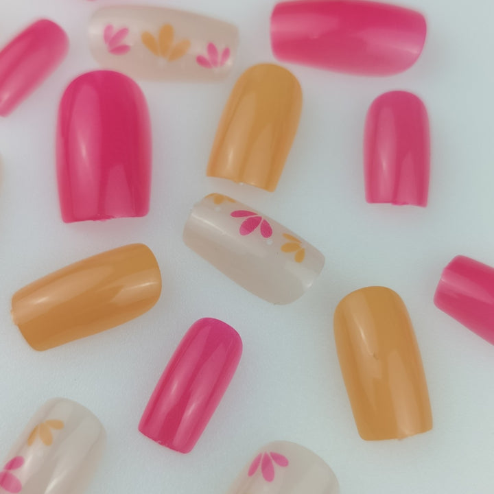 Florale Acryl-Nagelkunst-Verstärkungen Karnz 1789915591