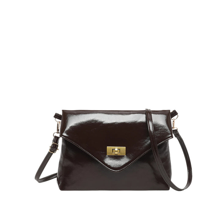 Elegante Leder Umschlag Clutch