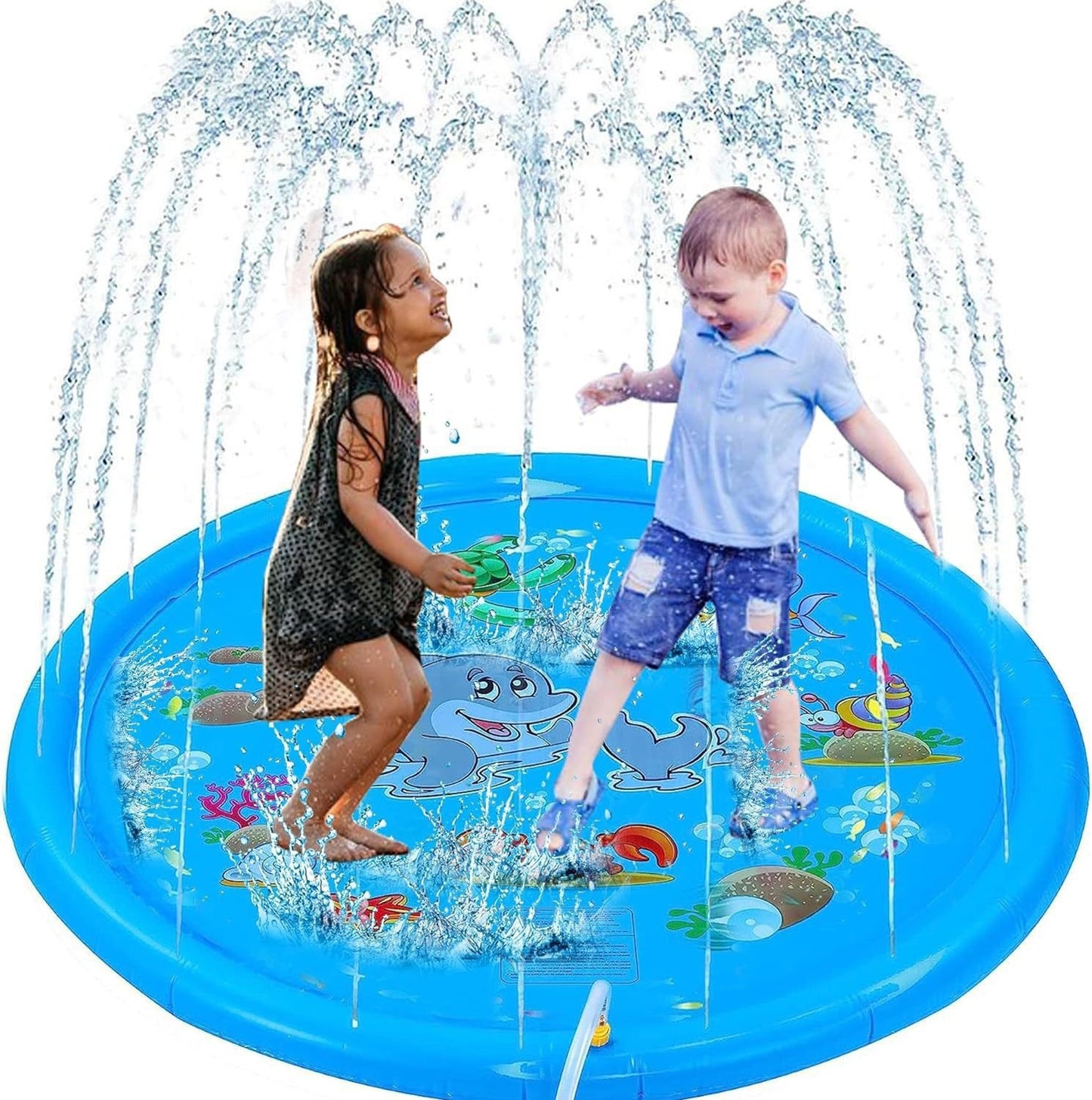 Unisex Planschmatte mit interaktivem maritimem Design Karnz