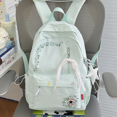 Blumenbestickter Rucksack Karnz 1791205140