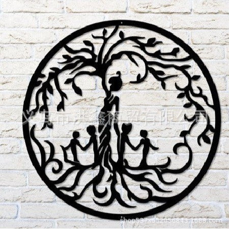 Dekorative Metallwandkunst Karnz