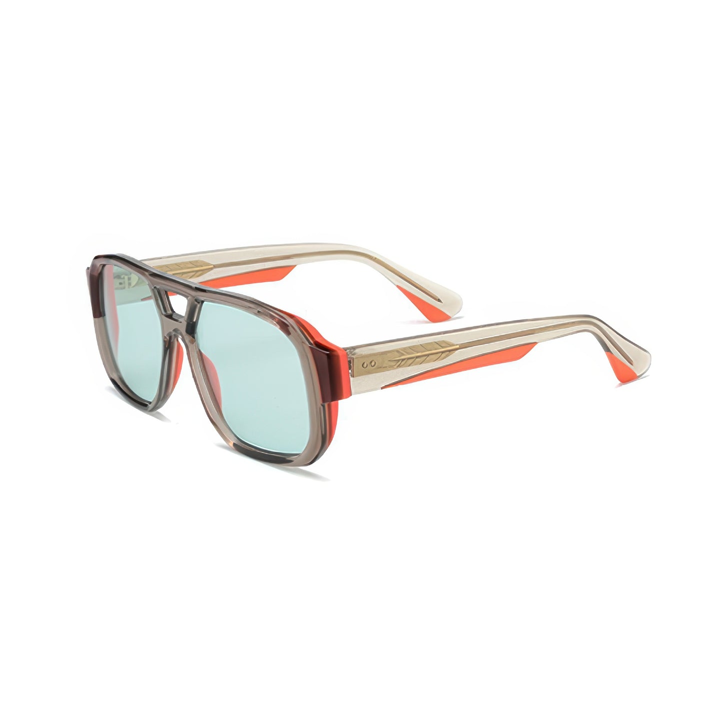 Damen Sonnenbrille im modernen, eleganten Hybrid-Design Karnz